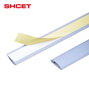 Gaine de câbles en PVC pour montage facile, cache-câbles <span class=keywords><strong>mural</strong></span> en plastique, gaine de câbles en PVC pour sol, gaine de câbles en PVC pour arc, gaine de câbles en PVC pour plancher - Product Image 3