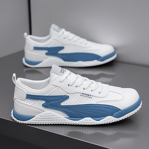 Chaussures bateau vintage haut de gamme, maille respirante, sport décontracté, à lacets, grande taille été, nouveau modèle polyvalent - Product Image 2