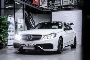 Paraurti completo Del Corpo kit per <span class=keywords><strong>Mercedes</strong></span> Benz <span class=keywords><strong>CLASSE</strong></span> <span class=keywords><strong>E</strong></span> E63 W212 Vecchio Aggiornamento a Nuova <span class=keywords><strong>AMG</strong></span> 2014-2016 ANNO - Product Image 4