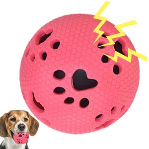 Clean Teeth Pet Fetch Puzzle Chew Toy Hollow Pet Squeak Interactive <b>Dog</b> Chew Toy Training <b>Ball</b> <b>for</b> <b>Dog</b> - Product Image 3