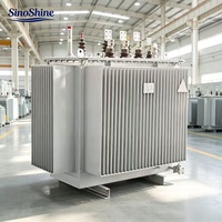 330kVA 10kV yağ batırılmış 3 fazlı güç transformatörleri bakır sarma düşük kayıp yüksek gerilim 50/60Hz OEM özel CE IEC mühürlü