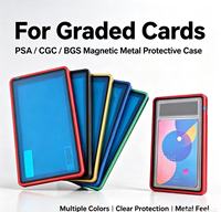 Protecteur de plaque résistant aux UV, fabriqué en usine OEM, étui magnétique en aluminium 35PT pour cartes gradées, compatible avec les cartes PPSA