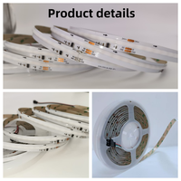 Bande lumineuse LED COB RGBIC intelligente MC Tuya 24V, découpable, adressable par PC, IC WS2811, flexible pour la décoration de bar et de voiture