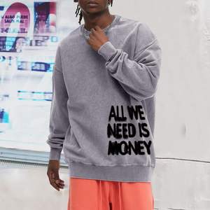 Sweat-shirt vintage à imprimé graphique délavé à l'acide pour homme Weetiotio, 6XL, sweat-shirt ample à col rond, streetwear, Y2K, grunge, hip-hop, pull-over - Product Image 4