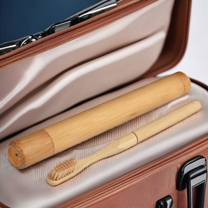 Hot Bán Chất Lượng Cao Cá Nhân Sinh Thái Tre Bàn Chải Đánh Răng Có Thể Gập Lại Và Dùng Một Lần Với Biểu Tượng Tùy Chỉnh Và Bao Bì - Product Image 1