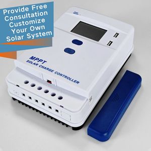 GCSOAR Contrôleur de charge solaire 40A 12/24V avec certification CE FCC - Product Image 4