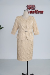 Vestido de Iglesia Popular de Tallas Grandes, Traje de Brocado para Mujeres con Curvas, Vestido de Iglesia con Tallas M-5XL - Product Image 5