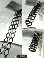 Échelle escamotable en aluminium pour grenier : Escalier escamotable et dissimulé en alliage d'aluminium haute résistance, idéal pour les maisons et les villas