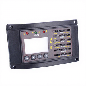 Equalizzatore per Chitarra Acustica a 4 Bande con Pickup Piezo 3-in-1, Accordatore e <span class=keywords><strong>Metronomo</strong></span>, Corpo in Plastica, Batteria 9V Non Inclusa JOYO JE-32 - Product Image 1