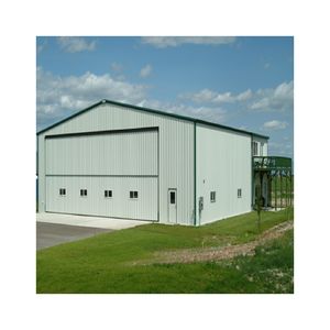 Hangar préfabriqué en acier certifié CE/ISO - Personnalisable pour jets et hélicoptères - Product Image 1