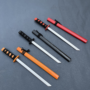 Juguetes para deportes al aire libre, entrenamiento tradicional para niños, <span class=keywords><strong>espadas</strong></span> guerreras, juegos para niños, Katana, espada de madera, Juguetes - Product Image 1