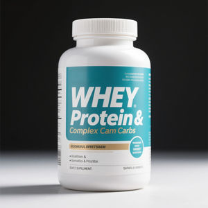 OEMホエイプロテインアイソレート質量ゲイナープロテインパウダーサプリメント50g/サービングナチュラル - Product Image 5