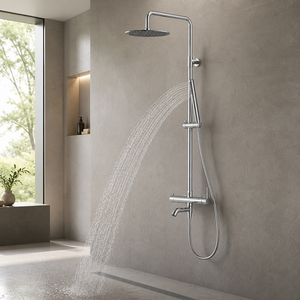 Set Doccia in Acciaio Inox 316L Senza Piombo per Hotel, Miscelatore per Vasca <span class=keywords><strong>da</strong></span> Bagno e <span class=keywords><strong>Bidet</strong></span>, Vendita Diretta dalla Fabbrica - Product Image 3