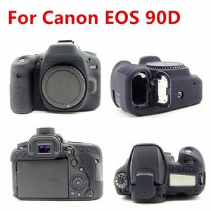 Housse de Protection en Silicone pour Appareil Photo DSLR <span class=keywords><strong>Canon</strong></span> EOS R 90D 850D T8i 250D <span class=keywords><strong>5D</strong></span> Mark III IV 6D II 6D2 5D3 5D4 1300D 800D SL3 T7i - Product Image 5