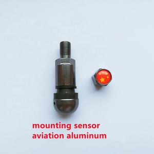 Valve de pneu sans chambre à air en aluminium chromé TPMS tr525 - Product Image 6