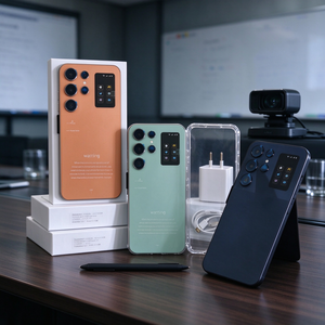 Smartphones S25 Ultra 5G populares para exportación, pantalla con amplia gama de colores, desbloqueados. - Product Image 1