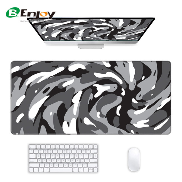 Hot Sale XXL Sublimation Blank Rubber Keyboard Gaming Deskmat with Custom Logo Large Size Stitched Edge Direct Stock Available