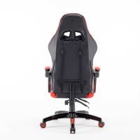 Chaise de bureau en cuir PVC à dossier haut, très confortable, pivotante et réglable, chaise ergonomique pour jeux sur PC
