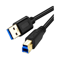 DAJIANG OEM kabel Data pemindai USB a ke USB B 3.0 pria tipe a tipe B disesuaikan untuk ponsel Hard drive eksternal