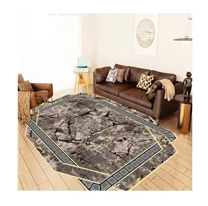 Tappeti da soggiorno con tappetino a forma di antibatterico di dimensioni personalizzate per l'arredamento della casa