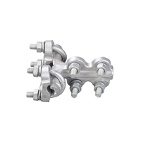 Connecteur en T à boulons en aluminium TL 41 42 43 44, pince de raccordement mécanique pour ligne électrique aérienne, norme IEC 61238-1