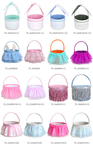 Recién llegado, cesta de conejito de Pascua, bolso de mano bonito para niños, bolso de regalo para juguetes, huevos de caramelo, almacenamiento portátil, decoraciones para fiestas y festivales - Product Image 5