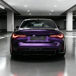 Film Vinyle Adhésif Mat PVC/PET Violet pour Recouvrement Automobile Peinture d'Origine, Sans Bulles, Décoration Intérieure et Extérieure, Pour Changement <span class=keywords><strong>de</strong></span> Couleur <span class=keywords><strong>de</strong></span> <span class=keywords><strong>Voiture</strong></span> DIY - Product Image 6