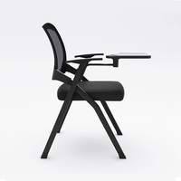 Chaise de bureau ergonomique moderne à dossier haut en maille XTBGY-068, hauteur de siège réglable, base chromée, tissu de haute qualité