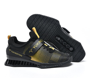 Botas de Boxeo Profesionales para Entrenamiento en Gimnasio, Transpirables, con Logotipo Personalizado, para Primavera/Invierno 2024, Ideales para Fisicoculturismo y Levantamiento de Pesas - Product Image 5