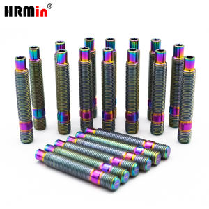 Boulon en titane HRMin Gr.5 Ti-6Al-4V <span class=keywords><strong>goujon</strong></span> <span class=keywords><strong>de</strong></span> <span class=keywords><strong>roue</strong></span> automatique M14 * 1.5*78mm pour voiture <span class=keywords><strong>de</strong></span> course <span class=keywords><strong>VW</strong></span> AUDI - Product Image 3