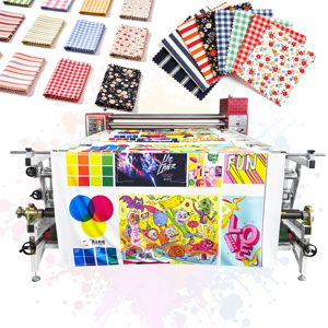 Presse à chaud automatique à sublimation par transfert d'huile, imprimante à plat multicolore, neuve ou d'occasion, essentielle pour les transferts thermiques - Product Image 2