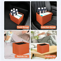 Poubelle de voiture pliable à usage commercial, boîte de rangement, personnalisation de logo en petites séries pour commandes en gros d'entreprises et de groupes d'entreprises