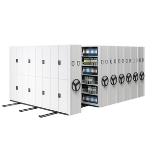 Library Sliding Cabinet Metal Movable Compact Filing Shelving/<strong>file</strong> <strong>Shelves</strong> System/Compactor Intelligent Steel Mobile Shelving - Product Image 1