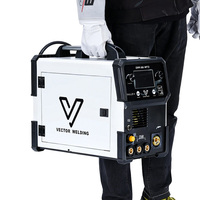 Saldatrice VECTOR MIG TIG MMA Plasma 7 in 1, Macchina per Saldatura a Inverter IGBT per Alluminio CTM250PRO