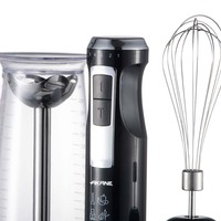 Ensemble de mixeur plongeant AKANE A.80560 1600W, 5 vitesses, avec 4 fouets, facile à nettoyer