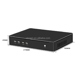 Intel I7 10700f mini chơi game PC gtx1650 4 gam đồ họa hiển thị kép không quạt wifi tùy chọn Windows 10 Linux OS DDR4 RAM mới SSD cứng - Product Image 3