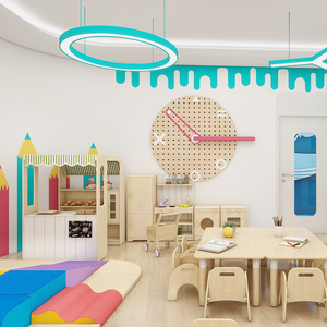 Montessori lớp học đồ nội thất đặt mầm non bảng ghế cho mẫu giáo Kid - Product Image 6