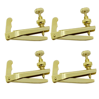 Wholesale Gold Silver Black 4Pcs Cello Violin Parts String Adjusters Replacement Cello Violin Fine Tuners