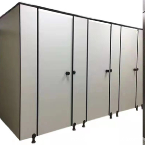 Thiết kế hiện đại Durable 12 mét HPL nhà vệ sinh phân vùng gian hàng - Product Image 2