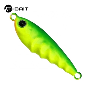 10g a 60g di occhi 3D di acqua salata di mare di tonno giallo multicolore vibrazioni Jigging esche velocità che affondano Jigs in metallo - Product Image 2