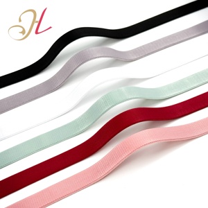 HL Bán Buôn Biểu Tượng Tùy Chỉnh Chống Trượt Áo Ngực Ban Nhạc Đàn Hồi Nylon Spandex Sáng Bóng Satin Dây Đeo Áo Ngực Đàn Hồi Cho Phụ Nữ Áo Ngực - Product Image 2