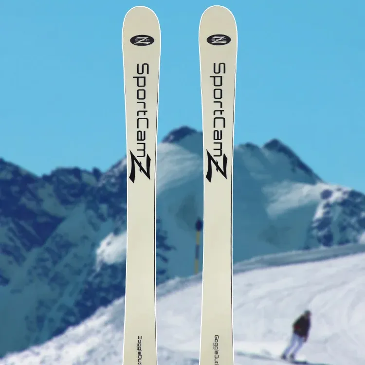 สกีที่ออกแบบเองได้ฟรี150-205ซม. ฟรีสไตล์แบบนอร์ดิกคลาสสิกครอสครอสโอเวอร์สกีสำหรับผู้ใหญ่และเด็ก