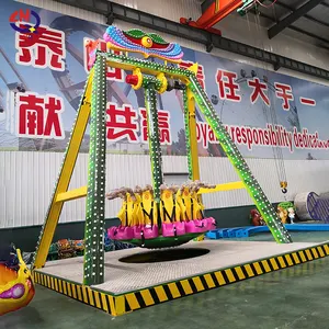 High Quality 12 Seats Amusement Park Fun Fair Equipment Small Swing Carnival Game Dinosaur Mini Pendulum Rides