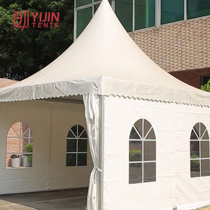 Tente de réception en aluminium de luxe bon marché 10x10m pour mariage et fête - Product Image 2
