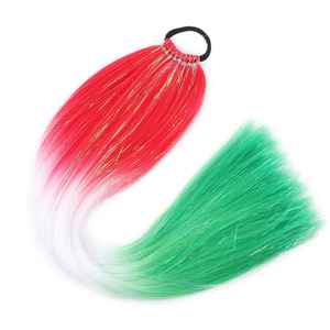 Extensión de Cola de Caballo con Trenza Yaki Brillante, Cabello Sintético para Trenzar, Tinsel Hecho a Máquina, Postizo Brillante - Product Image 2