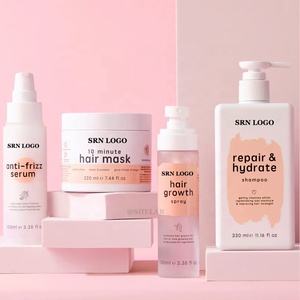 Huile de coco de ricin réparatrice et hydratante, marque privée, prévient les dommages à la croissance <span class=keywords><strong>des</strong></span> <span class=keywords><strong>cheveux</strong></span>, shampoing Gel pour femmes - Product Image 1