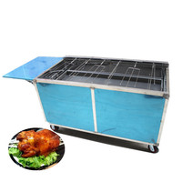 Grill rôtissoire de poulet complet, v, pour la maison, four rotatif à friser au canard, machine, rôtissoire de poulet