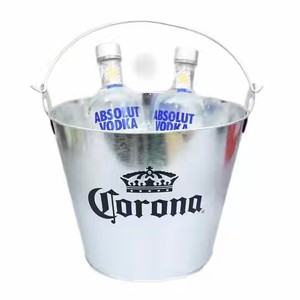 Cubo de Hielo Galvanizado Profesional de Fábrica, Enfriador de Metal para Champán, para Cerveza Tennent's Lager de Camboya, Overeem Paddy, <span class=keywords><strong>Paul</strong></span> <span class=keywords><strong>John</strong></span> - Product Image 4
