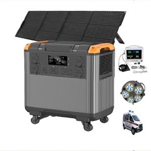 Outdoor <b>Camping</b> Solar MPPT Powerstation 220V Portable 3000W/5000W/2400W Pure Sine Wave Battery <b>Generator</b> - Product Image 3