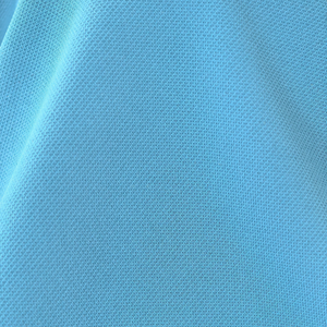 Tissu piqué Jacquard anti-transpiration anti-humidité 90% Polyester 10% Spandex 160GSM pour T-shirts athlétiques et vêtements de - Product Image 5